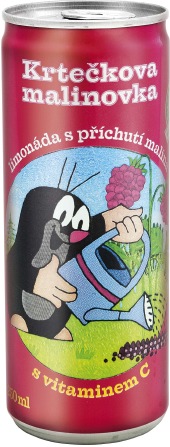 krtečkova malinovka v plechovce