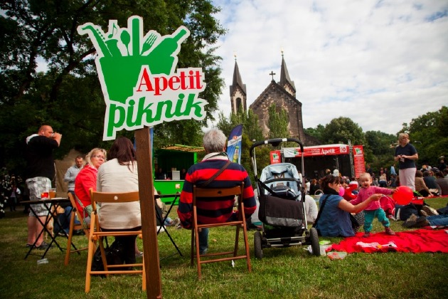 areál 10. ročníku Apetit Piknik