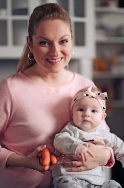Veronika Koko Šmehlíková s dcerou