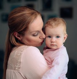 Veronika Koko Šmehlíková s dcerou
