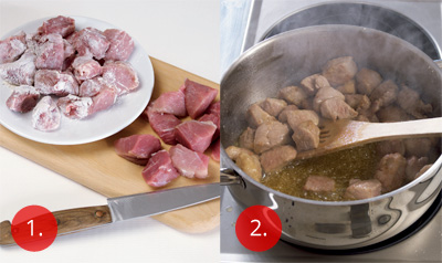 segedín - restování masa