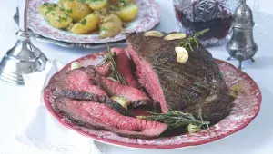 Anglická hovězí pečeně čili roastbeef