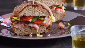 Pikantní kuřecí bageta