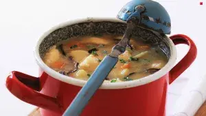 Bramboračka s houbami