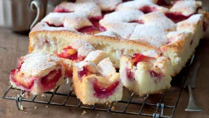 Litá buchta se švestkami