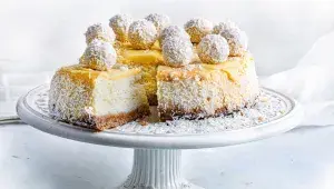 Raffaello cheesecake
