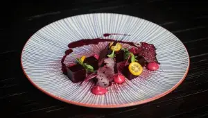 Ceviche z červené řepy