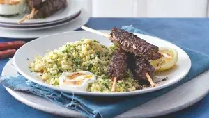 Jehněčí kofty s bylinkovým kuskusem