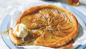 Jemný koláč s jablky