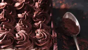 čokoládovo-kávový koláč