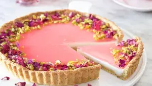 Koláč s panna cottou a limonádovým želé