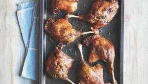 Konfitovaná kachní stehna