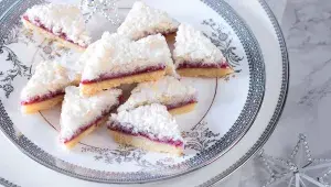 Linecké kokosové řezy