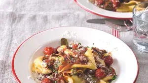 Pappardelle s kachním ragú Pappardelle s kachním ragú