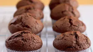 čokoládové muffiny čokoládové muffiny