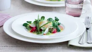 Polníčkový salát s vejci