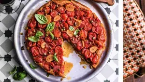 Rajčatový tarte tatin