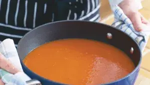 Rajská z čerstvých rajčat