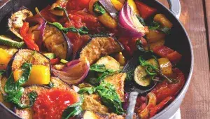 Ratatouille s bazalkou