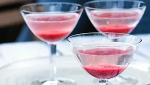 Rebarborové bellini