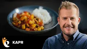 Raditsch Kapr v asijském stylu