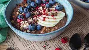 Čokoládová ovesná kaše podle Na skok v kuchyni