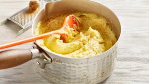 Polenta v kastrolu