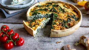 Quiche se špenátem
