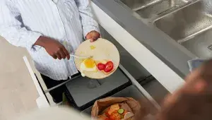 Vyhazování zbytků jídla