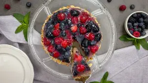 Ovocný dort se želé