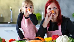 Barbora Charvátová s dcerou