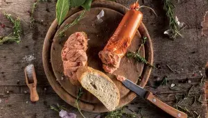 Métský salám, čajovka