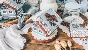 Perníčky z vytlačované formy