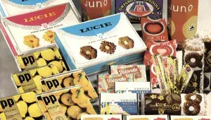 Sušenky Lucie a další retro sušenky Opavia