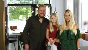 Marek Raditsch s rodinou