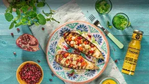 Jídlo se zeleninou plné chuti