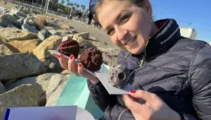 Jana Pokorná v Barceloně