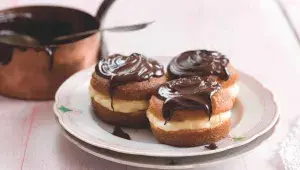 Bostonské koblihy s krémem