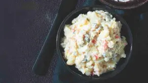 Jednoduchý bramborový salát