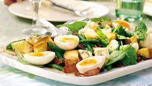 Bistro salát s baby špenátem