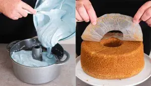 Příprava slavnostního chiffonu