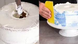 Potírání slavnostního chiffonu