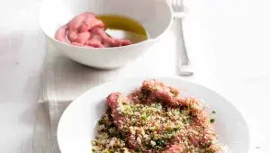 Potírání masa olejem