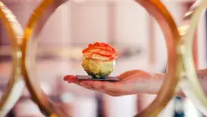 Dezert z Cafe du Lac