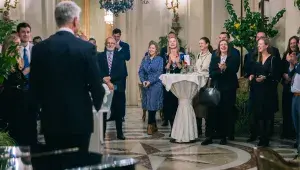 Díkůvzdání na US ambasádě