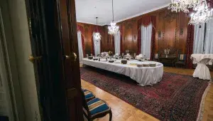 Díkůvzdání na US ambasádě