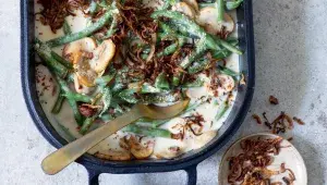 Fazolky v houbové omáčce