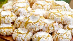 Ghriba: Marocké mandlové sušenky s pomerančem