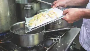 Vaření gnocchi