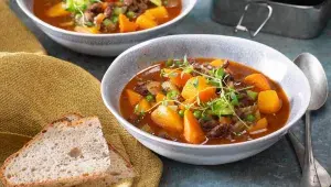 Hovězí ragú s dýní